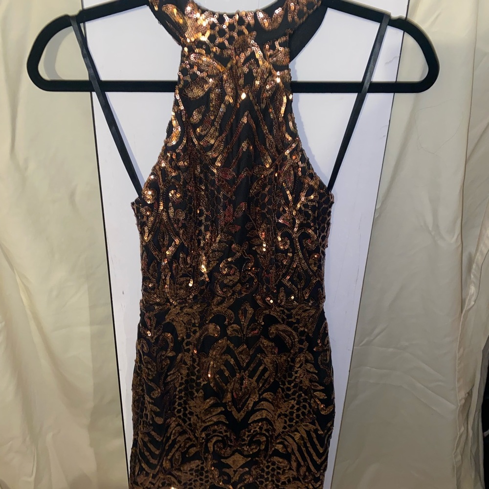 Cute glittery mini party dress